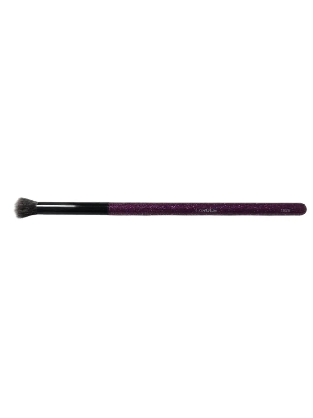 LaRuce Purple Glitter Handle Precision Makeup Brush Sealed In Protective Case